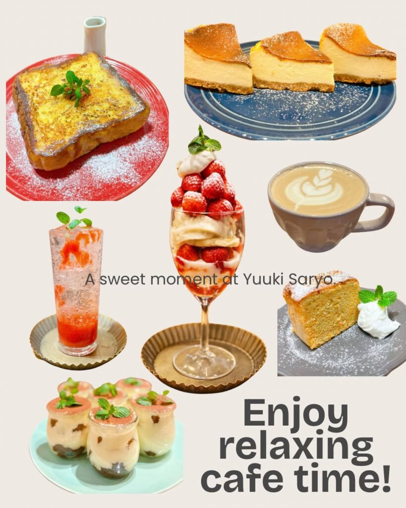 有機茶寮なんばの手作りスイーツ