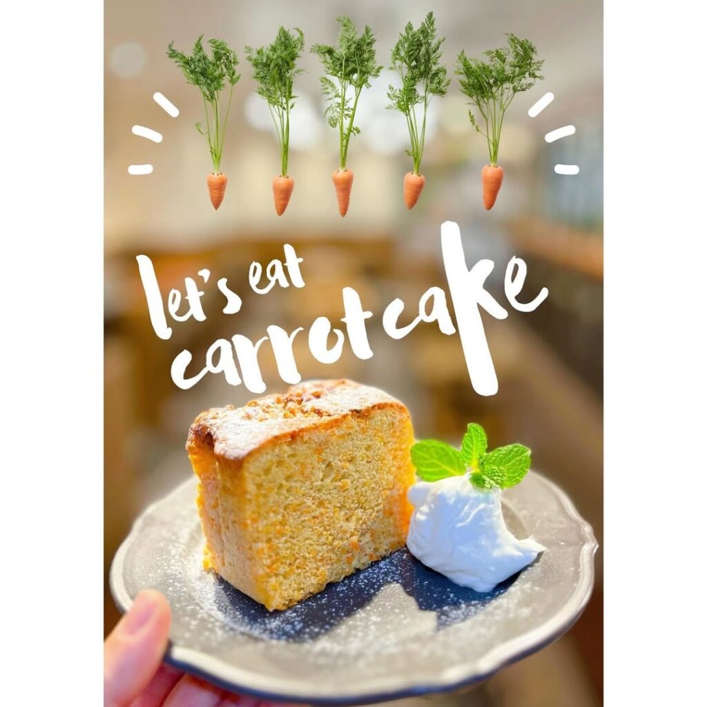 有機茶寮なんばの米粉ケーキ