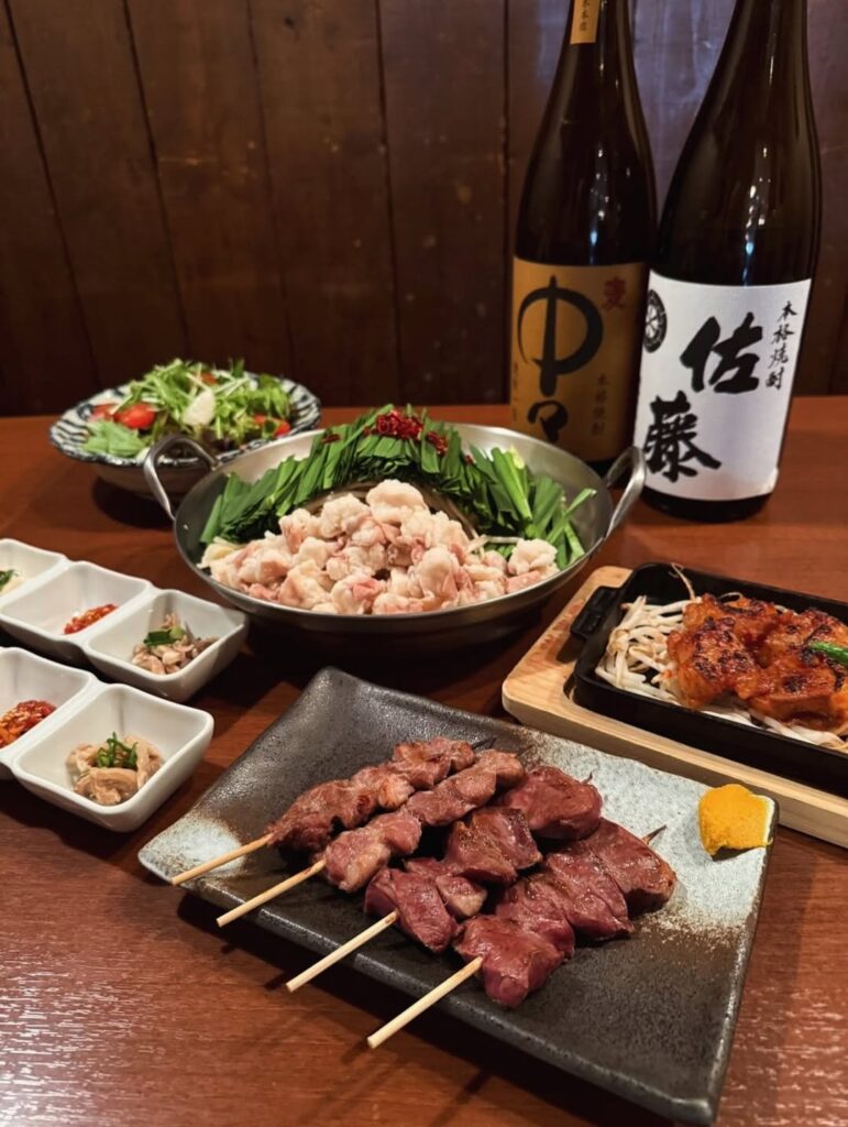 博多もつ鍋龍富山のコース